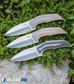Reate Knives Bharucha T4000 Frame Lock Knife Carbon Fiber/Ti (3.8" Satin) -Knife Promotional Store Reate Knives Bharucha T4000 Frame Lock Knife Carbon Fiber Ti Satin BHQ 100986 kp greens web
