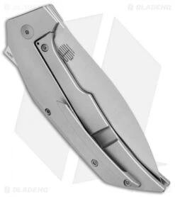 Reate Knives Bharucha T4000 Frame Lock Knife Carbon Fiber/Ti (3.8" Satin) -Knife Promotional Store Reate Knives T4000 CF BHQ 100986 jr side