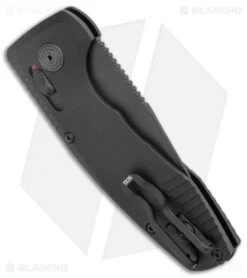 SOG Knives SOG-TAC AU Compact Automatic Knife Black (3" Black) -Knife Promotional Store SOG Knives SOG TAC AU Compact Auto Black Black 15 38 07 57 BHQ 119252 jr side