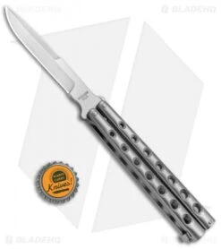 Schrade USA Manilla Folder Butterfly Knife (4.1" Satin D2) SCMF -Knife Promotional Store Schrade USA Manilla Butterfly D2 SCHMF BHQ 67419 jr bottlecap 2