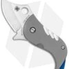 Spyderco Pochi Frame Lock Knife Titanium (1.56" Satin S45VN) -Knife Promotional Store Spyderco Pochi FL Ti Satin C256TIP BHQ 112401 jr