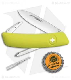 Swiza D02 Swiss Pocket Knife Yellow (3" Satin) -Knife Promotional Store Swiza D02 Swiss Yellow Satin SZA201080 BHQ 87484 jr bottlecap