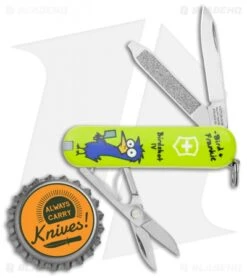 Victorinox Classic SD Swiss Army Knife Blade HQ/Frankie & Bird Exclusive -Knife Promotional Store Victorinox Classic SD Swiss Army Knife Blade HQ Frankie and Bird Exclusive BHQ 101693 jr bottlecap