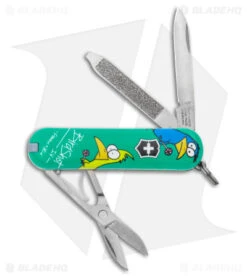 Victorinox Classic SD Swiss Army Knife Blade HQ/Frankie & Bird Exclusive Green