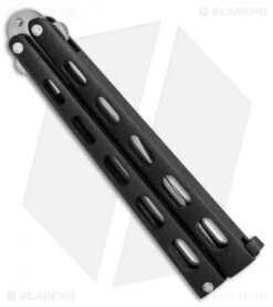 Bear & Son 2-Pack Butterfly Knife Special Black (114 + 114TR) -Knife Promotional Store bear son 2 pack butterfly special black 114 114TR BHQ 50066 er knife side