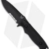 Benchmade Nim Cub II Knife 147SBK Drop Point Fixed Blade (3.5" Black Serr) -Knife Promotional Store benchmade 147sbk nimcub ii