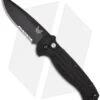 Benchmade 9051SBK AFO II Automatic Knife (3.56" Black Serr) -Knife Promotional Store benchmade 9051 sbk afo ii auto