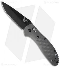 Benchmade Griptilian AXIS Lock Knife Gray/Blue G-10 (3.45" Black) 551BK-1