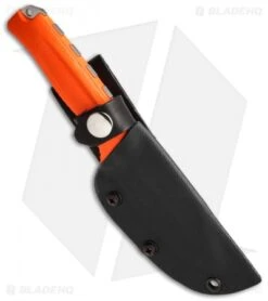 Benchmade Steep Country Knife W/ Gut Hook Orange (3.5" Stonewash) 15009-ORG -Knife Promotional Store benchmade hunt 15009 org sheath cm