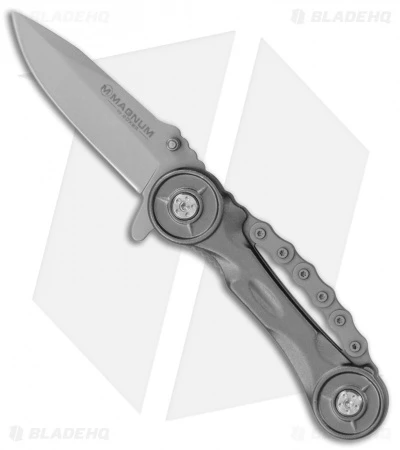 Boker Magnum Easy Rider Liner Lock Knife (3.25 Gray) 01SC529 3 Boker Magnum Easy Rider Liner Lock Knife (3.25 Gray) 01SC529