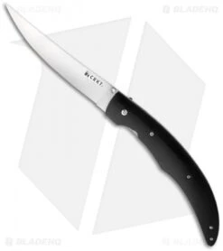 CRKT Surf 'N Turf Liner Lock Knife Black POM (5" Satin) 3080