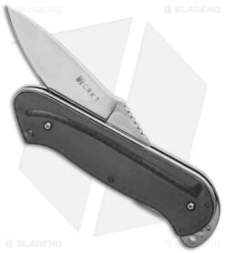 CRKT Rollock Pocket Knife Black Translucent (2.25" Polish) 5202K -Knife Promotional Store crkt rollock black 5212k half open cm