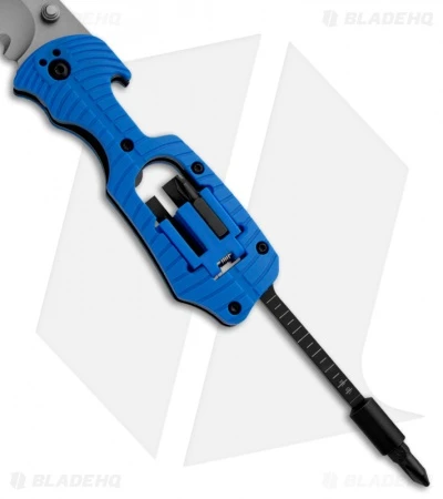 Kershaw Select Fire Knife Blue Multi-Tool (3.375" Bead Blast Plain) 1920BLSTWM 5 Kershaw Select Fire Knife Blue Multi-Tool (3.375" Bead Blast Plain) 1920BLSTWM - Image 3