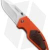 Kershaw Buck Commander 3/4-Ton Knife Orange/Brown (2.75" Satin) 1446ORBCX -Knife Promotional Store kershaw buck commander three fourth ton adam laroche BHQ 27906 jr