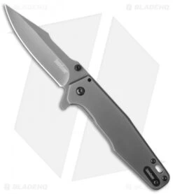 Kershaw Ferrite Assisted Opening Flipper Knife (3.25" Gray Ti) 1557TI