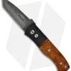 Emerson Protech Custom CQC-7 Desert Ironwood Automatic Knife (3.25" Damascus) 2 Emerson Protech Custom CQC-7 Desert Ironwood Automatic Knife (3.25" Damascus) -Knife Promotional Store protech e713 diw emerson protech damascus ironwood