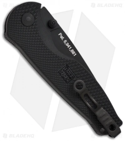 SOG Flash II Assisted Opening Knife Black Zytel (3.5" Black Serr) TFSA-98 4 SOG Flash II Assisted Opening Knife Black Zytel (3.5" Black Serr) TFSA-98 - Image 2