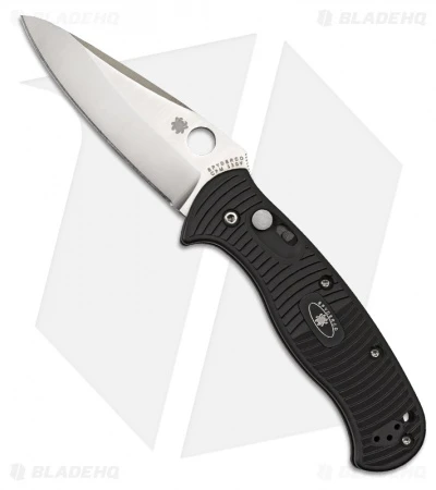 Spyderco Citadel Automatic Knife 92mm (3.6" Satin) C117P 3 Spyderco Citadel Automatic Knife 92mm (3.6" Satin) C117P