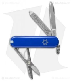 Victorinox Classic Swiss Army Knife Blue Star Of David 54002